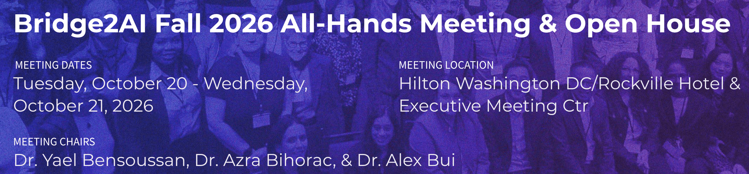 Bridge2AI 2026 All-Hands Meeting
