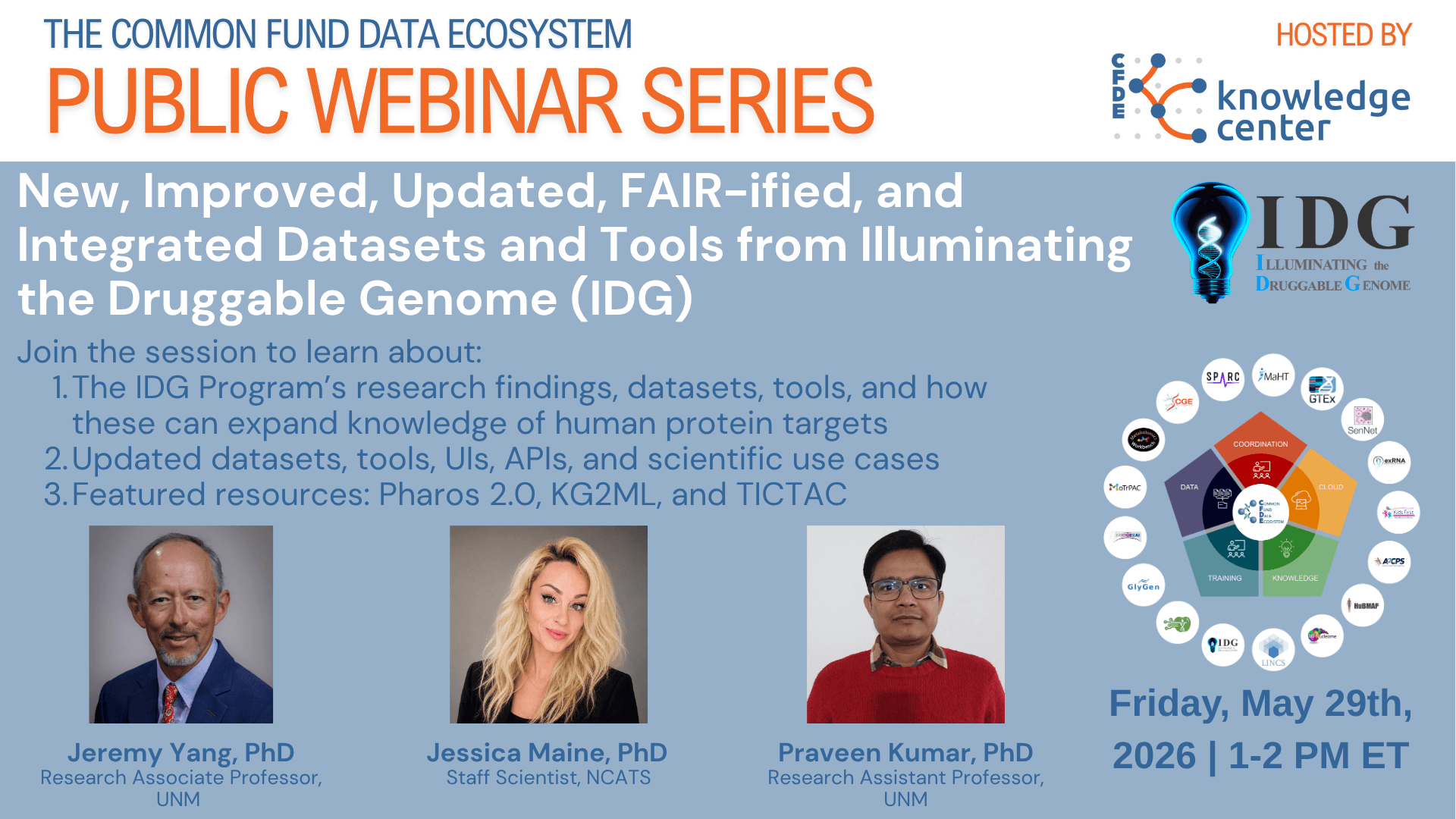 CFDE Webinar Series